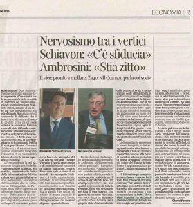 Articolo Corriere del Veneto